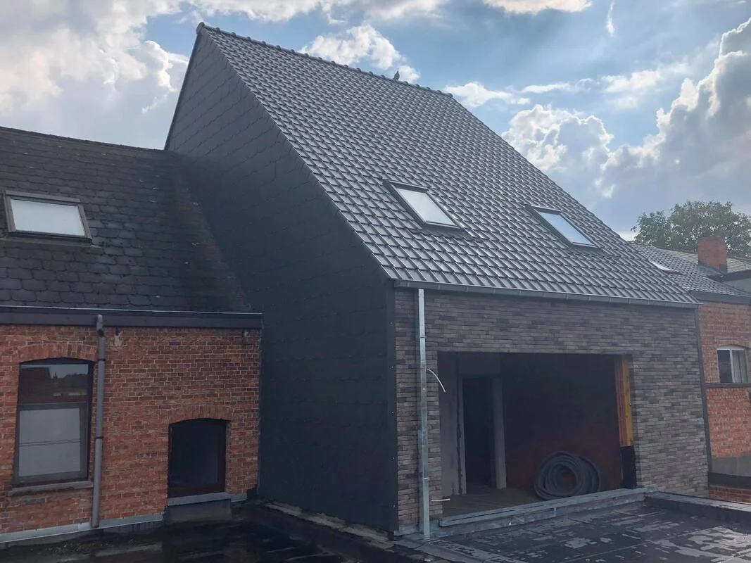 Dak in uitvoering